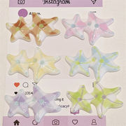 アクリル   貼り付けパーツ  デコパーツ DIY素材手作りアクセサリーパーツ 手芸材料