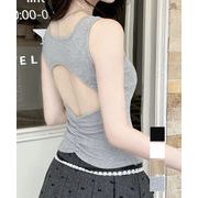 【日本倉庫即納】 タンクトップ カップ付き インナーウェア