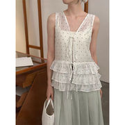 2025年INS 春夏新作　おしゃれ　気質    韓国風  トップス   タンクトップ