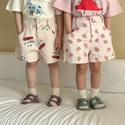 2025春夏子供服 カジュアル系 ショートパンツ 韓国風 ボトムス ゆったり 男女兼用 キッズ服 [80~150cm]
