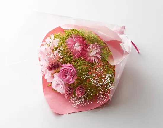 プリザーブドフラワー ハッピーブーケ ギフト ハンドメイド アクセサリー 雑貨 ギフト