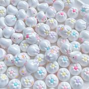 肉まん カラフル 樹脂パーツ デコパーツ DIYパーツ 手芸 ハンドメイド ドールハウス