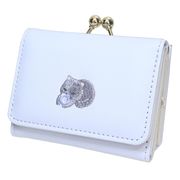 モイミー ミニ財布 がまぐち三つ折り ねこ