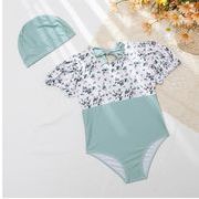 韓国風子供水着 キッズ 女の子 ベビー 子供用 オールインワン　連体水着 uvカット キッズ水着