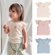 2025新作 キッズ服　ベビー服　トップス　Tシャツ★73－100CM　3色