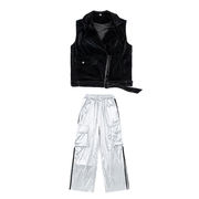 キッズ ダンス 衣装 ベスト パンツ 2点セット