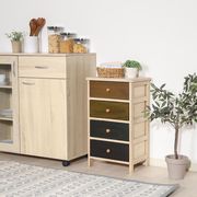 桐製 マルチカラフル4段ボックス シンクエ 2