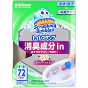 スクラビングバブル　トイレスタンプ消臭成分　クリアジャスミン本体  【 住居洗剤・トイレ用 】