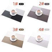 PVCダイニングマット 9色選べる 防水防油 引き出し収納可能 テーブルマットセット