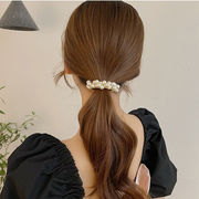 パール ワンワードスプリングヘアピンポニーテールヘアピンバングヘアピンハーフヘアピンシンプルな髪飾り