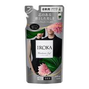 ＩＲＯＫＡ　ハンサムリーフ　つめかえ用　４４０ｍｌ 【柔軟仕上げ剤 透明タイプ】