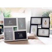 写真立てブラックホワイト