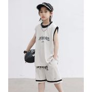 2025夏新作  夏服  韓国風子供服 トップス+ショートパンツ  男の子 カジュアル 120-170cm