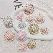 カラフルミニ麦わら帽子 パーツ DIY用 ドール・ぬいぐるみ用帽子 ハンドメイド飾り素材