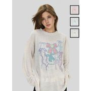 Tシャツ 長袖 カットソー ブラウス 薄手 ニット アメリカン風