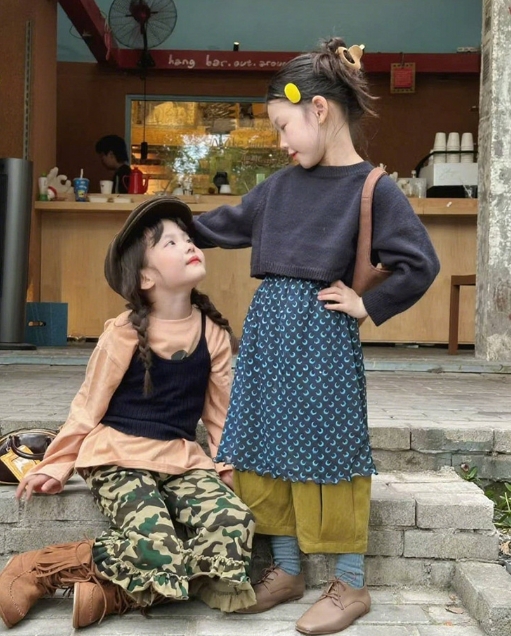 2025 秋新作  韓国風子供服  ベビー服  キッズ  トップス  Tシャツ or ズボン or スカート