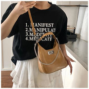 ショルダーバッグ　韓国ファッション　デザイン PUバッグ カバン 肩掛けバッグ　ハンドバッグ