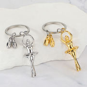 バレエのキーホルダー バレエのアクセサリー バレエ雑貨  バレエ用品 バッグペンダントバレエプレゼント