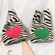 バッグ ニット トートバッグ エコバッグ ハンドバッグ ニットバッグ レディース 大容量 可愛い