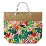 ＜ファッション雑貨・バッグ＞バカンスバッグ　トロピカル　No.607-401