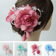 【和風髪飾 】夏祭り　着物浴衣　 和風ヘアピン　へアアクセサリーYH00029