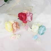 【和風髪飾 】夏祭り　着物浴衣　 和風ヘアピン　へアアクセサリーYH00035