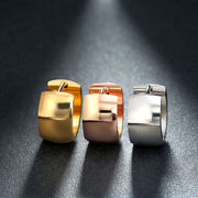 ステンレスイヤーカフ フープピアス アクセサリー 両耳イヤリング 18k　金属アレルギー対応