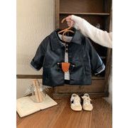 2025秋新作--★男の子用コート 大きい男の子用 韓国風のトレンチコート おしゃれ★80-140cm★
