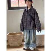 2025秋新作--★男の子用コート 大きい男の子用 韓国風のトレンチコート おしゃれ★90-150cm★