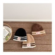 子供帽子　キッズニット帽　ビーニー　韓国キッズハット