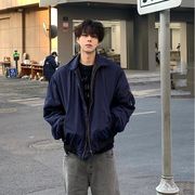 2025春秋メンズ服 シンプル おしゃれ コート 韓国風 ゆったり トップス ジャケット [M~3XL]