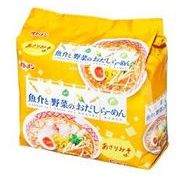 イトメン ５食）魚介と野菜のおだしらーめん あさりみそ味