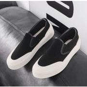 シューズ  スニーカー 運動靴   厚底 帆布シューズ お出かけ メンズ