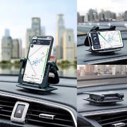 車載ホルダー シリコン 滑り止め スマートフォンホルダー 軽自動車 適用スマホスタンド