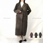 □　期間限定特価　□ツイード　チェスターコート(32850)