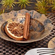 金タタキ桔梗小鉢 金系 和食器 中鉢 日本製 美濃焼 おしゃれ モダン