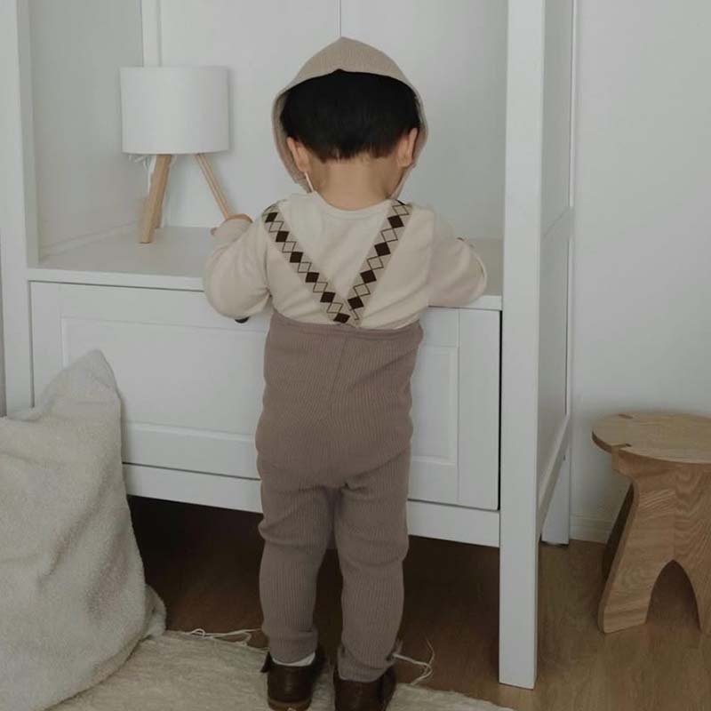 2025★春秋新作★韓国風子供服★サロペット★73CM～100cm 2色