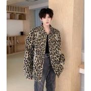 トップス アウター ジャケット  Ｇジャン デニム ヒョウ柄 ダメージ加工