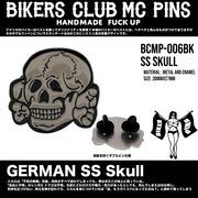 BIKERS CLUB MC PIN エナメル ピンバッヂ　ビンテージ　バイカー　ホットロッド　アメ雑　アメリカン雑貨