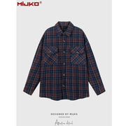 メンズファッション チェック柄 シャツ 男女兼用 カジュアル トップス 秋冬 2025新作★全5タイプまとめ