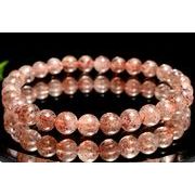 【１点物】アルーシャ産 レピドクロサイトインフェルドスパー 6.5mm ブレスレット _MA7936