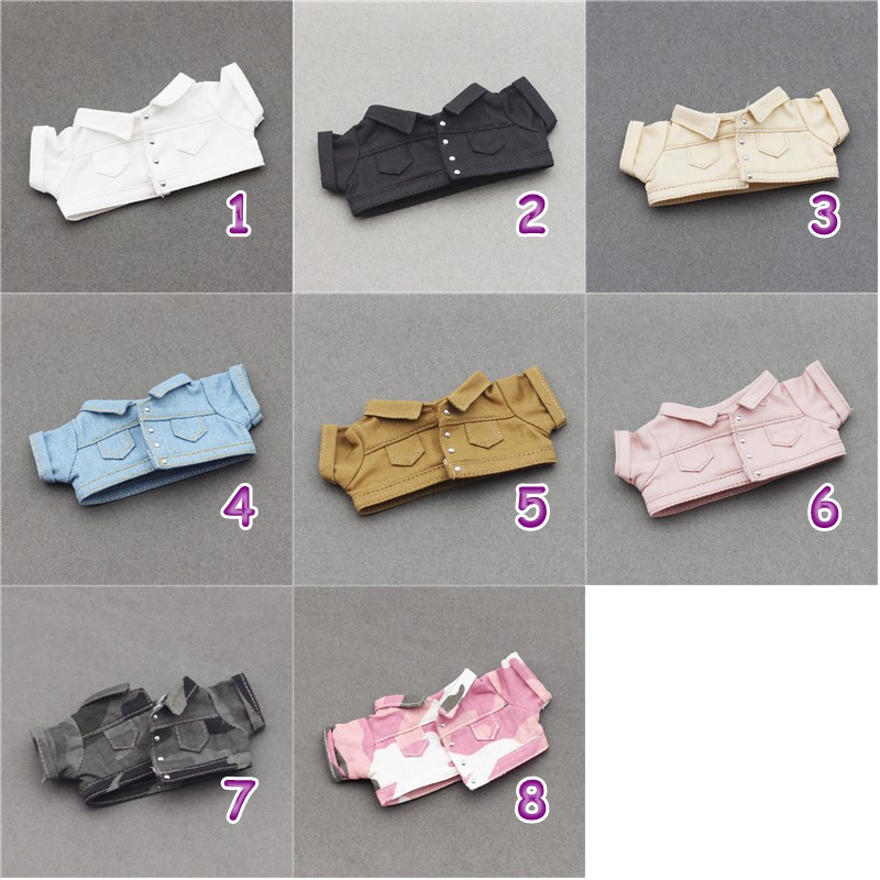 着せ替えぬいぐるみ服 ミニドール着せ替え 10cmぬい用15cmぬい服 ぬい服 洋服 シャツ上着