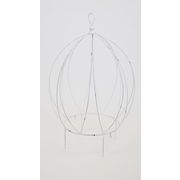 オベリスクドームホワイト　トレリス/園芸/植物/アンティーク調