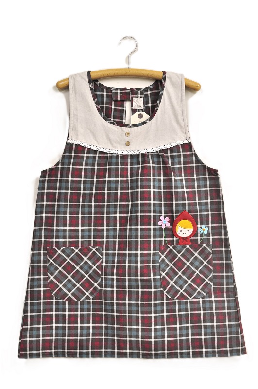 【即納】あかずきんキッチン　レディースエプロン 保育士 介護士