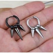 ステンレスイヤーカフ メンスピアス アクセサリー 両耳イヤリング 金属アレルギー対応