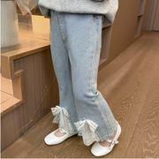 2025秋新作 韓国子供服 ジーパン子供服 ベビー服  キッズ服  ズボン 90-140cm