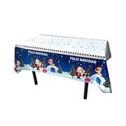 クリスマス テーブルクロス サンタクロース撥水・防水 使い捨て　スペイン語