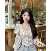 トップス シャツ カジュアルシャツ  長袖  フレア