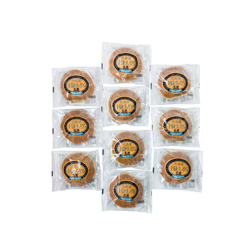 乳蔵 北海道十勝生どら 70g×10個 440219【直送品】送料無料