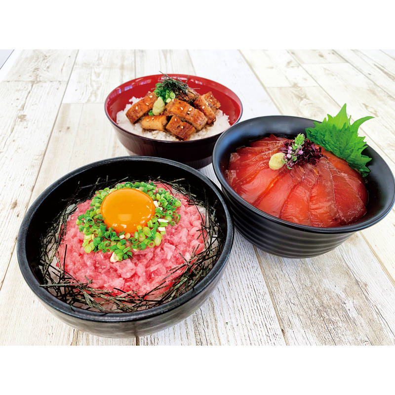 焼津石原水産 鮪とうなぎの静岡海鮮丼 10390【直送品】送料無料